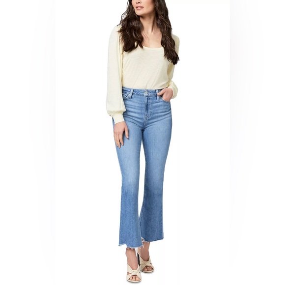 PAIGE Denim - Paige Denim Claudine High-rise Ankle Flare Sz 31 NWT